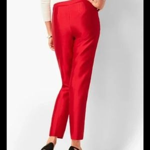 Red Talbots Silken Pant NEW WITH TAGS